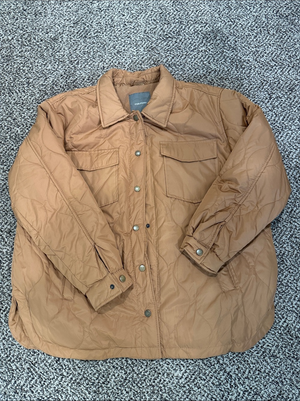 Maurices Brown Sherpa Lined Jacket